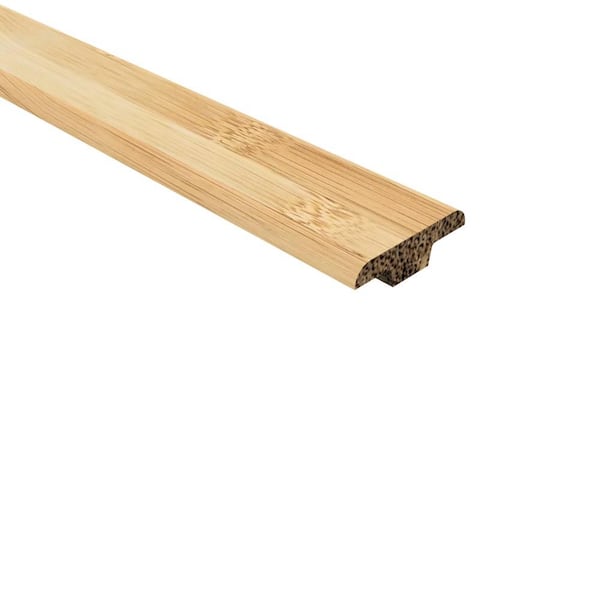 PENNWOOD Solid Hardwood Trim Strand Woven Bamboo Waverly 0.362 in. T x 1.25 in W x 72 in. L Bamboo T Molding