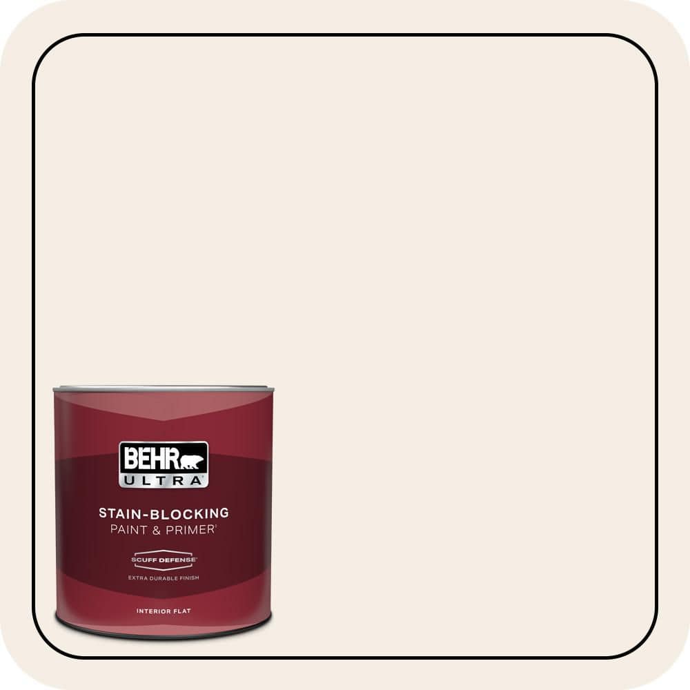 1 qt. #ECC-61-2 Stonewashed Pink Extra Durable Flat Interior Paint & Primer price history on PriceWatchPro