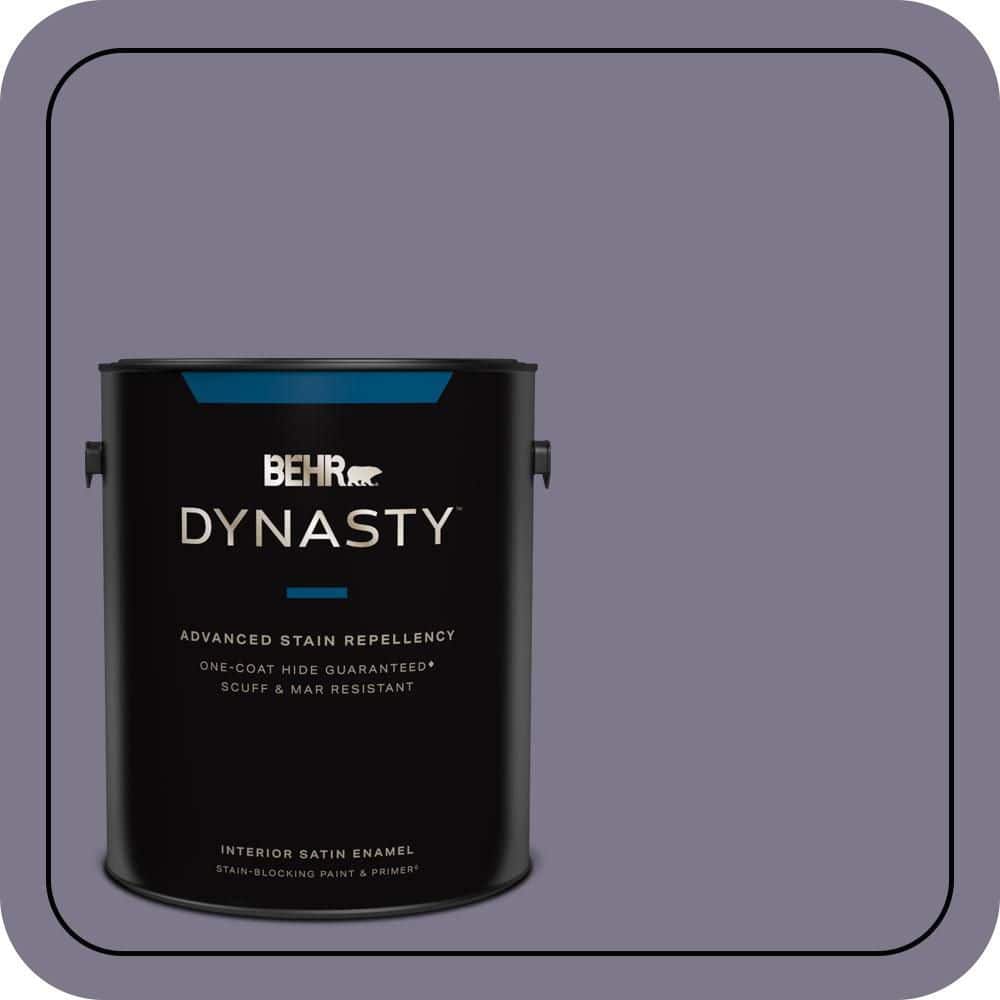 1 gal. #N560-5 Solitaire One-Coat Hide Satin Enamel Interior Stain-Blocking Paint and Primer price history on PriceWatchPro
