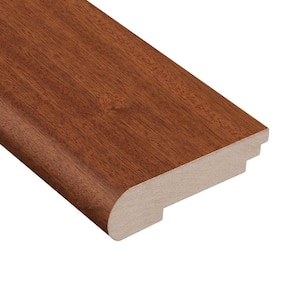 Cimarron Mahogany 3/8 in. Thick x 3-1/2 in. Wide x 78 in. Length Stair Nose Molding