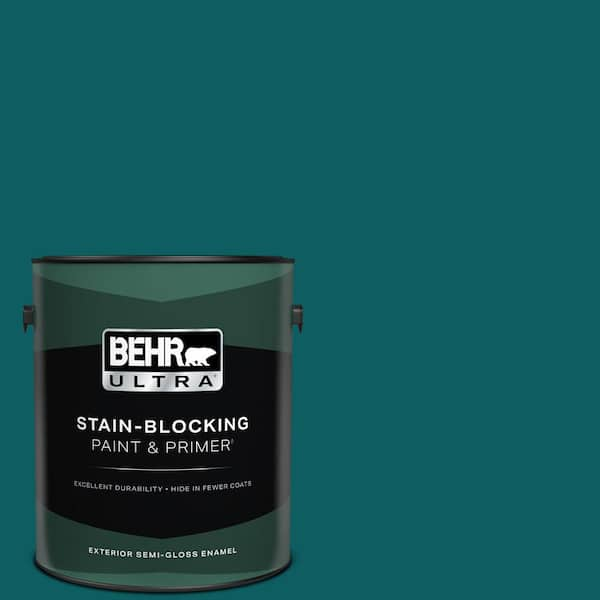 BEHR ULTRA 1 gal. #S-H-500 Realm Semi-Gloss Enamel Exterior Paint & Primer