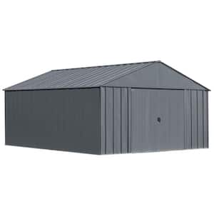 Classic Storage Shed 14 ft. D x 12 ft. W x 8 ft. H Metal Shed 166 sq. ft.