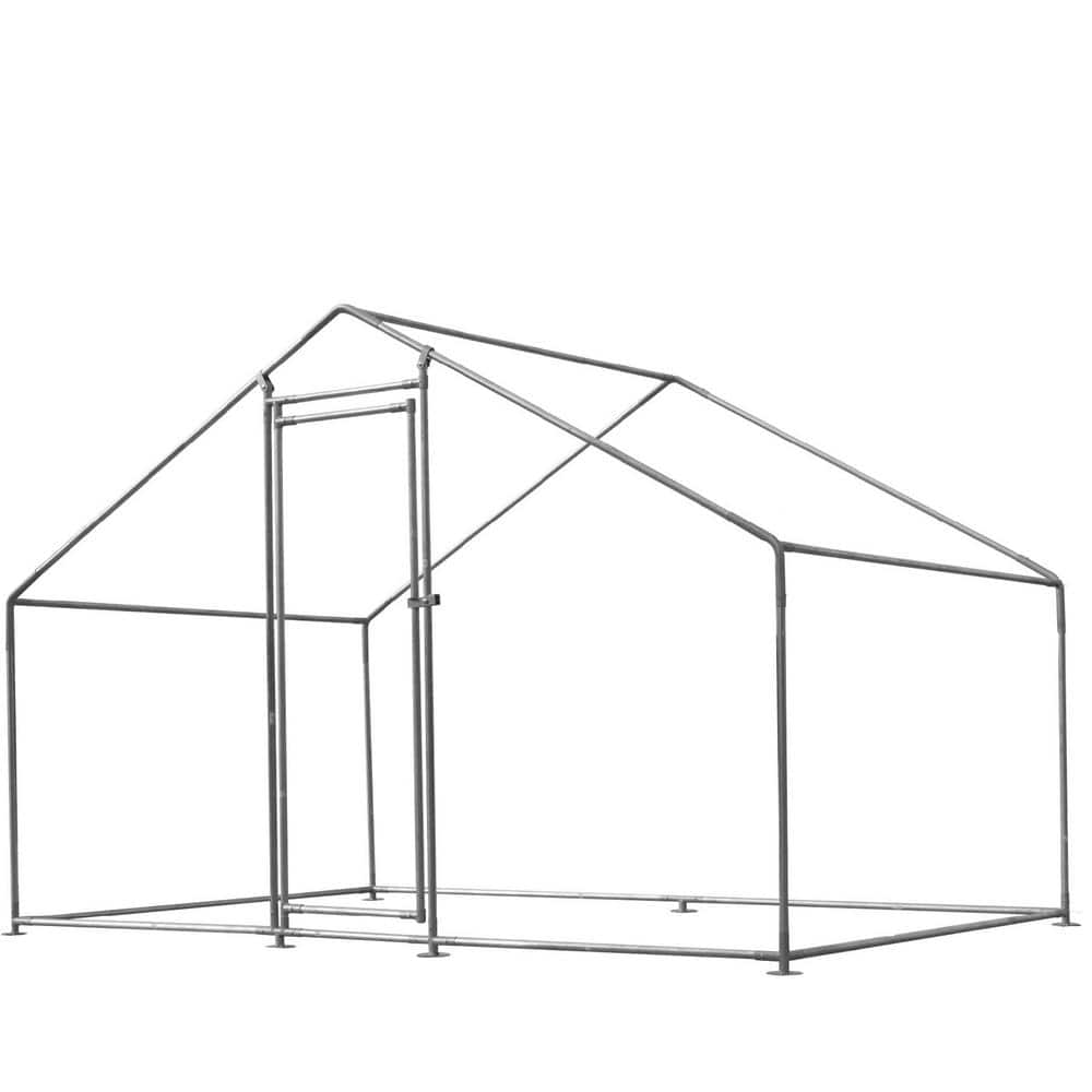 Siavonce Large Metal Galvanized Wire Poultry Chicken Hen Pen Cage with Waterproof and AntiUltra