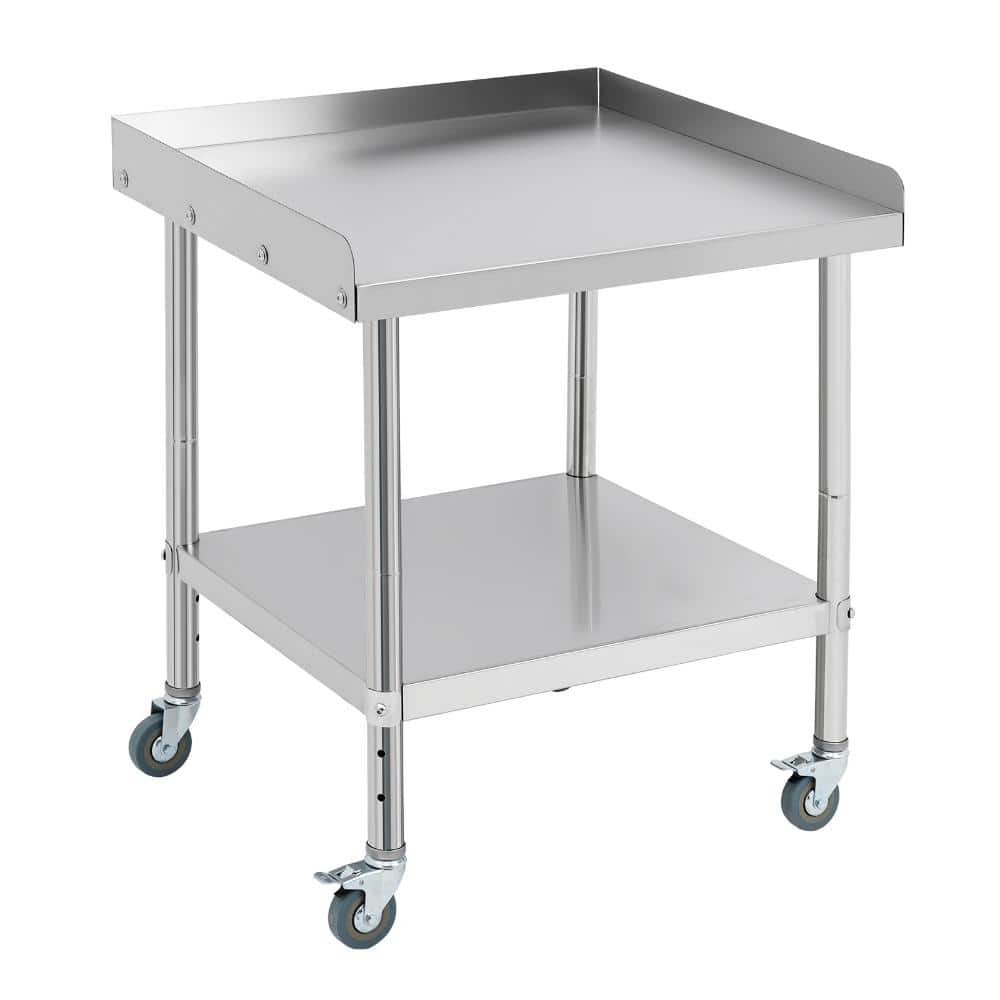 Heavy-Duty Commercial Stainless Steel Work Table - Industrial Kitchen Prep Station with Undershelf - Durable price history on PriceWatchPro