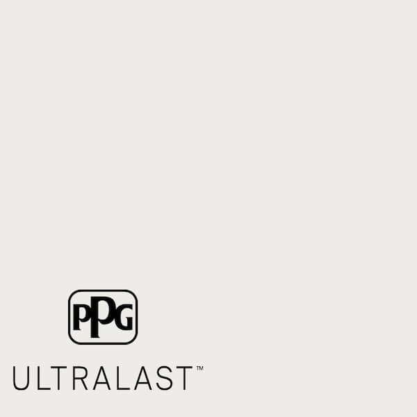 PPG UltraLast 1 qt. PPG1025-1 Commercial White Eggshell Interior Paint and Primer