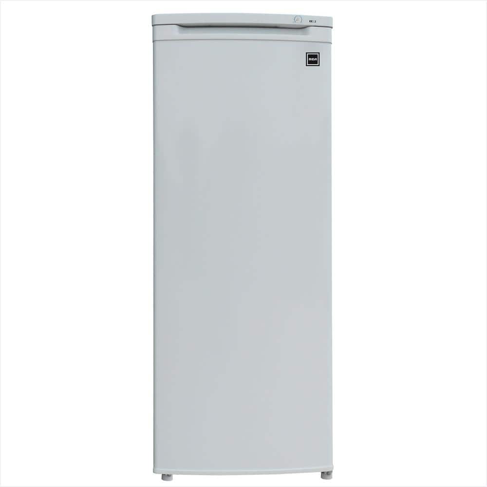RCA 6.5 cu. ft. Residential Upright Freezer with Manual Defrost in White