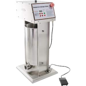 Commercial 22 lb. Stainless Steel Electric Sausage Stuffer and Vertical Sausage Maker