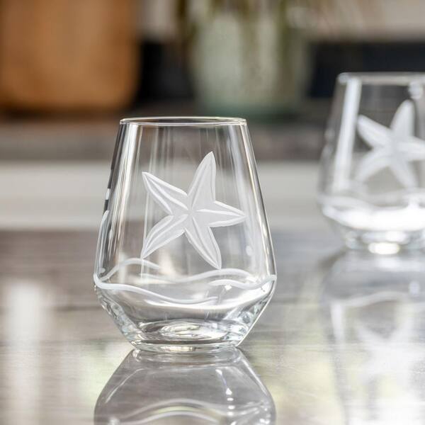 wine glasses etched Custom Anniversary Wine Glasses main image 1