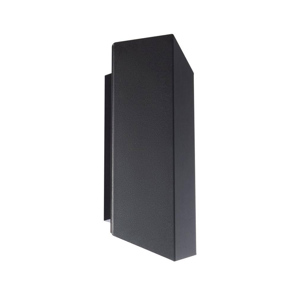 Summit Black Aluminum Dimmable LED Wall Sconce
