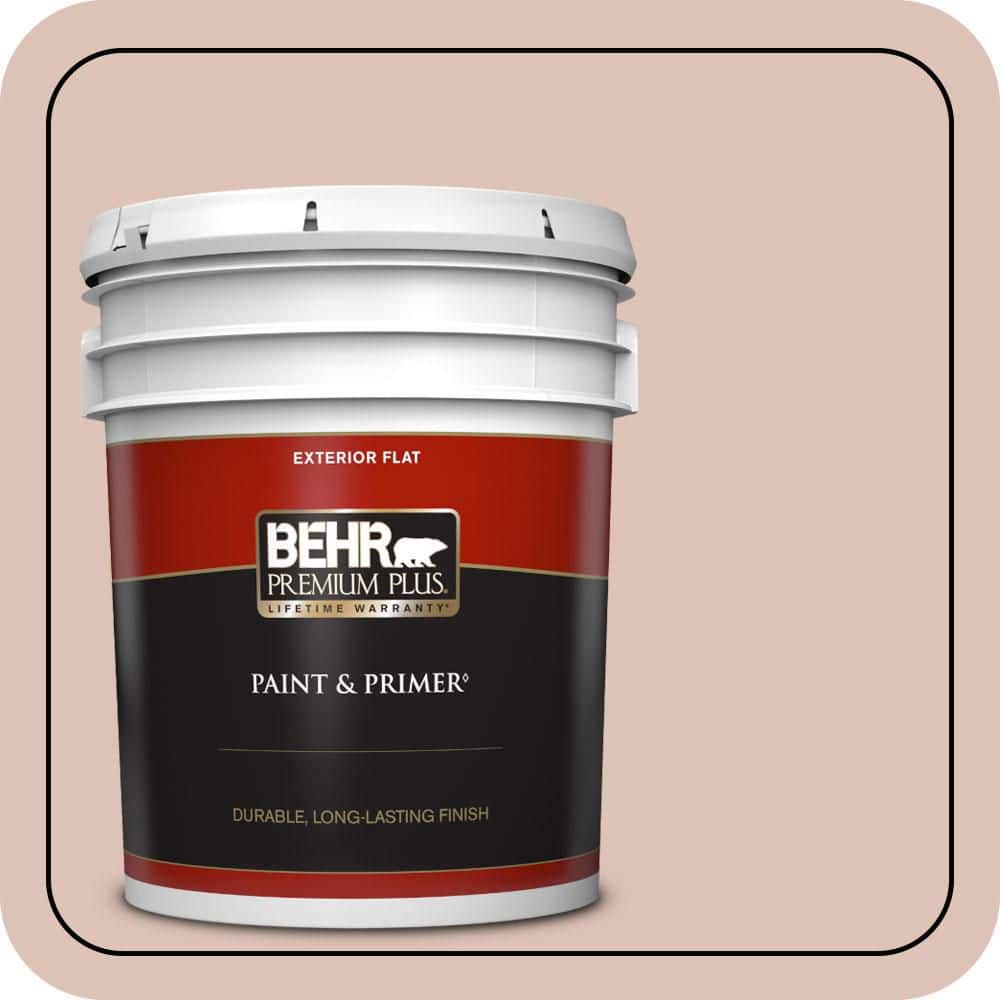 5 gal. #PPU2-07 Coral Stone Flat Exterior Paint & Primer product image for price tracking