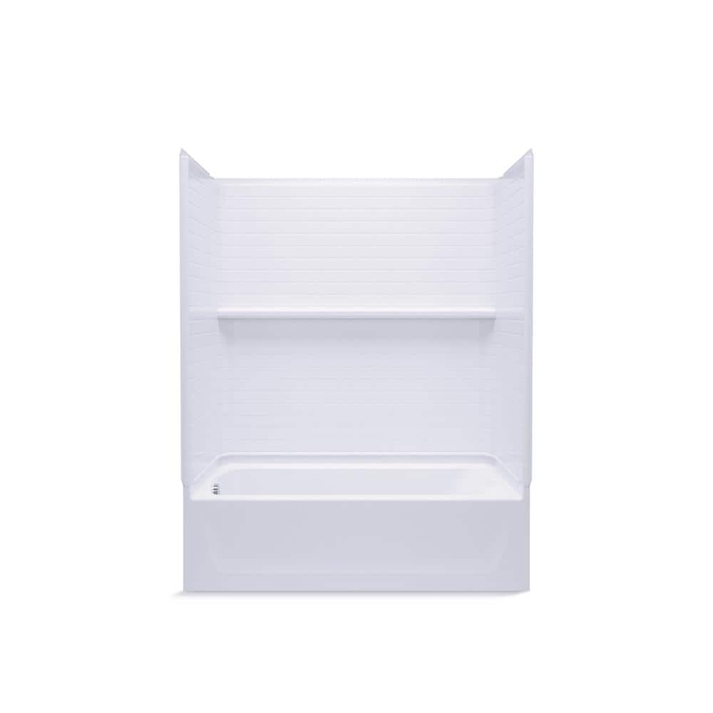 KOHLER Traverse 60 in. L x 30 in. W x 60 in. H LeftHand Drain