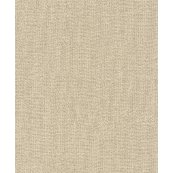 Unbranded Kumano Collection Beige Textured Weave Matte Finish Non-pasted Vinyl on Non-woven Wallpaper Sample