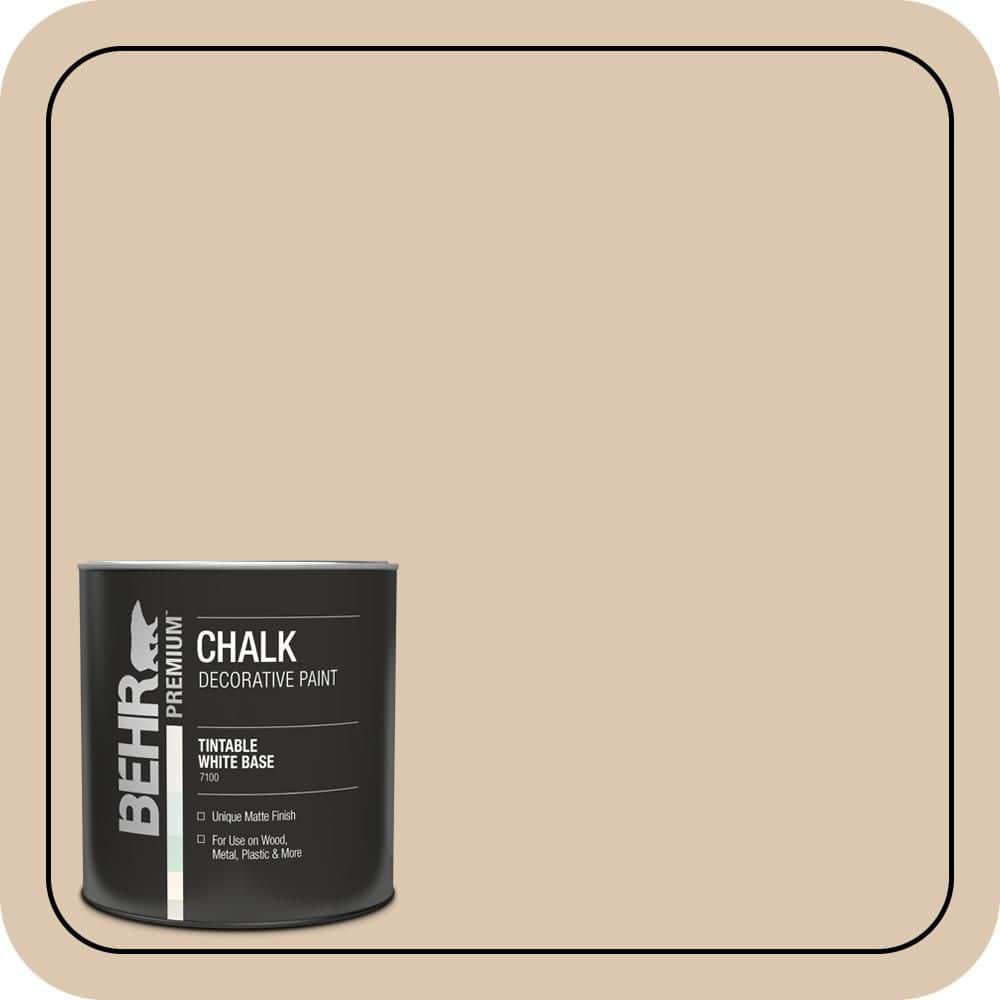 BEHR 1 qt. #N270-2 Lentil Interior Chalk Finish Paint 710004 - The