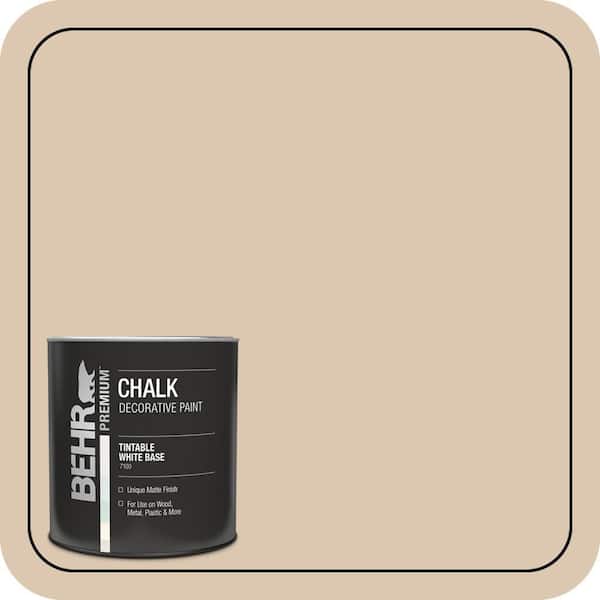 BEHR 1 qt. #N270-2 Lentil Interior Chalk Finish Paint 710004 - The
