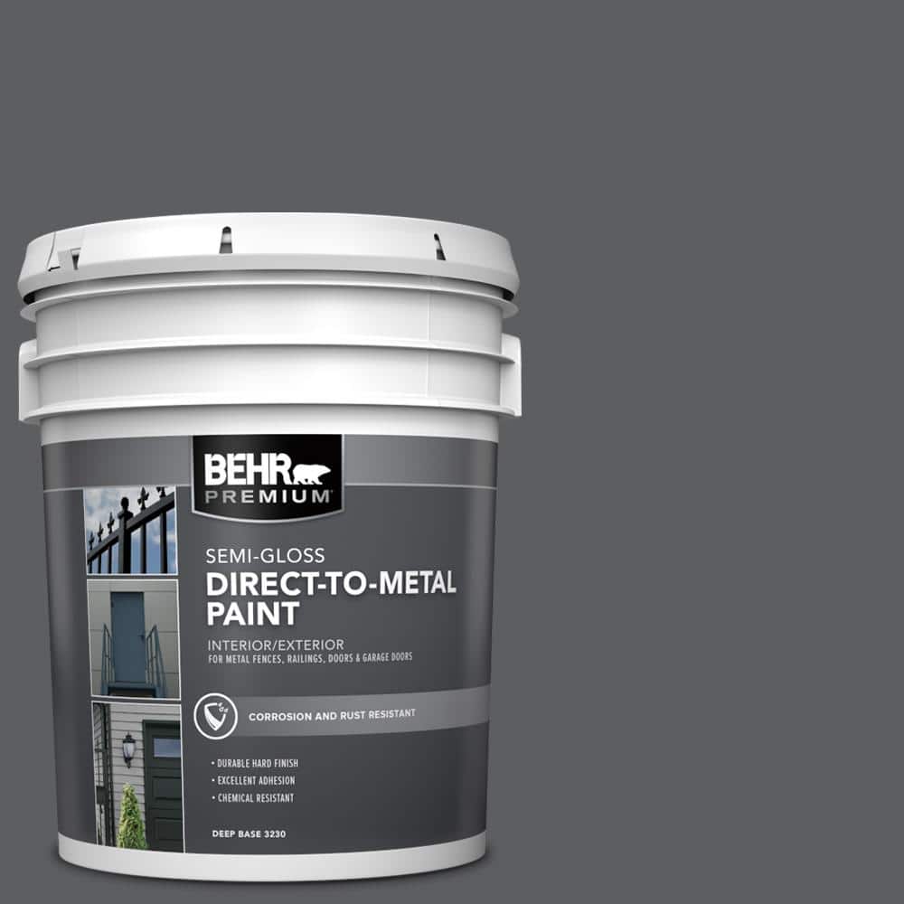 5 gal. #N500-6 Graphic Charcoal Semi-Gloss Direct to Metal Interior/Exterior Paint price history on PriceWatchPro