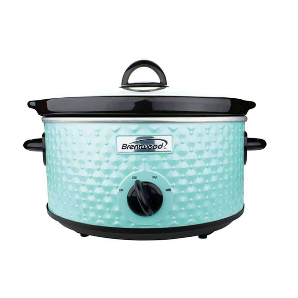 3.5 Wt. Diamond-Pattern Blue Slow Cooker price history on PriceWatchPro