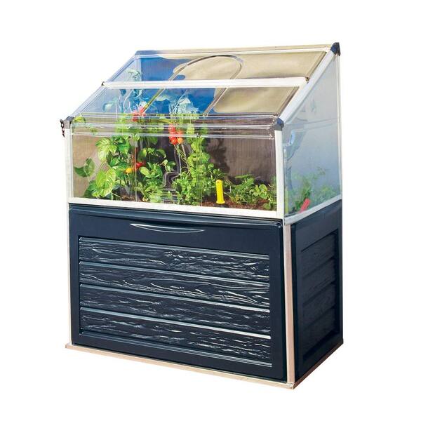 Palram Plant Inn Compact 2 ft. x 4 ft. Polycarbonate Greenhouse