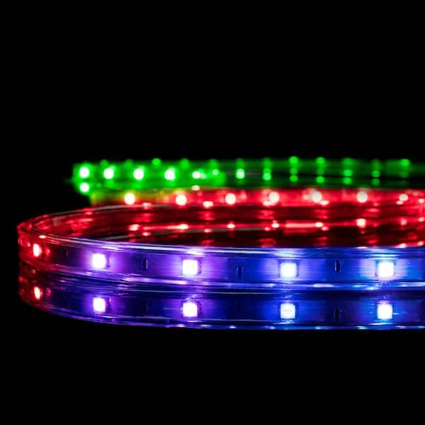 Meilo 16.4 ft. Color Changing RGB LED Strip Light (2 Pack)