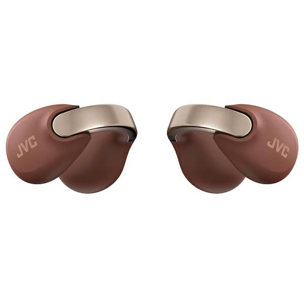 JVC Nearphone Brown Wireless Bluetooth Open-Earcuff Over the Ear