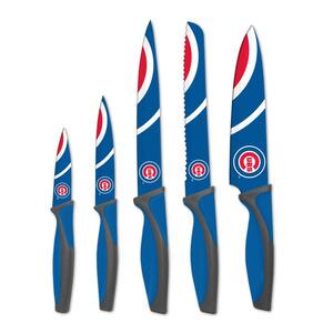 MLB Chicago Cubs 5-Piece Kitchen Knives