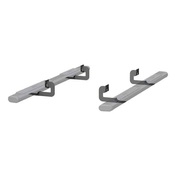 Aries 6 x 85-Inch Oval Black Aluminum Nerf Bars, Select Ford F-150