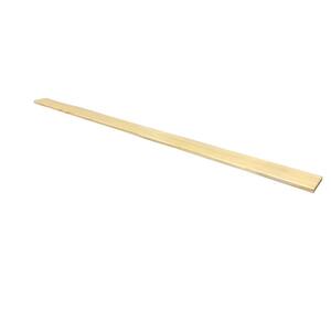 48 in. Baxter Blonde End Cap Peel and Stick Wall Applique Panel