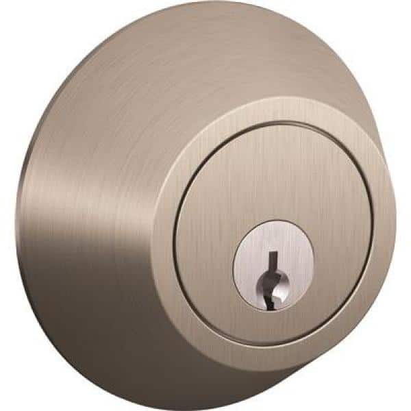 JD60 Series Satin Nickel Single Cylinder Deadbolt