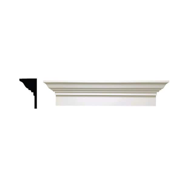 Focal Point 4-3/8 in. x 9 in. x 38 in. Polyurethane Crosshead Moulding
