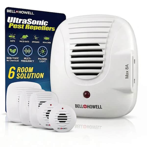 Multi Ultra-Sonic Pest Repellers Complete Home Kit (6-Pack)