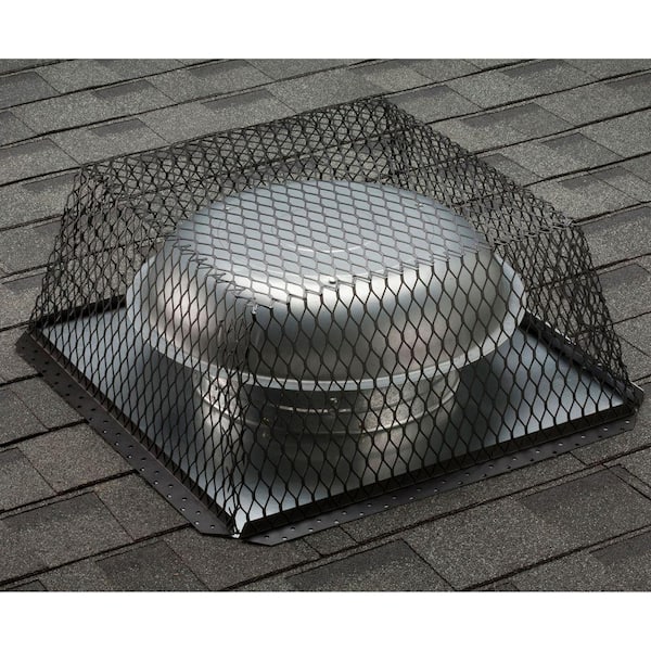 VentGuard 30 in. x 30 in. Roof Wildlife Exclusion Screen in Galvanized Black