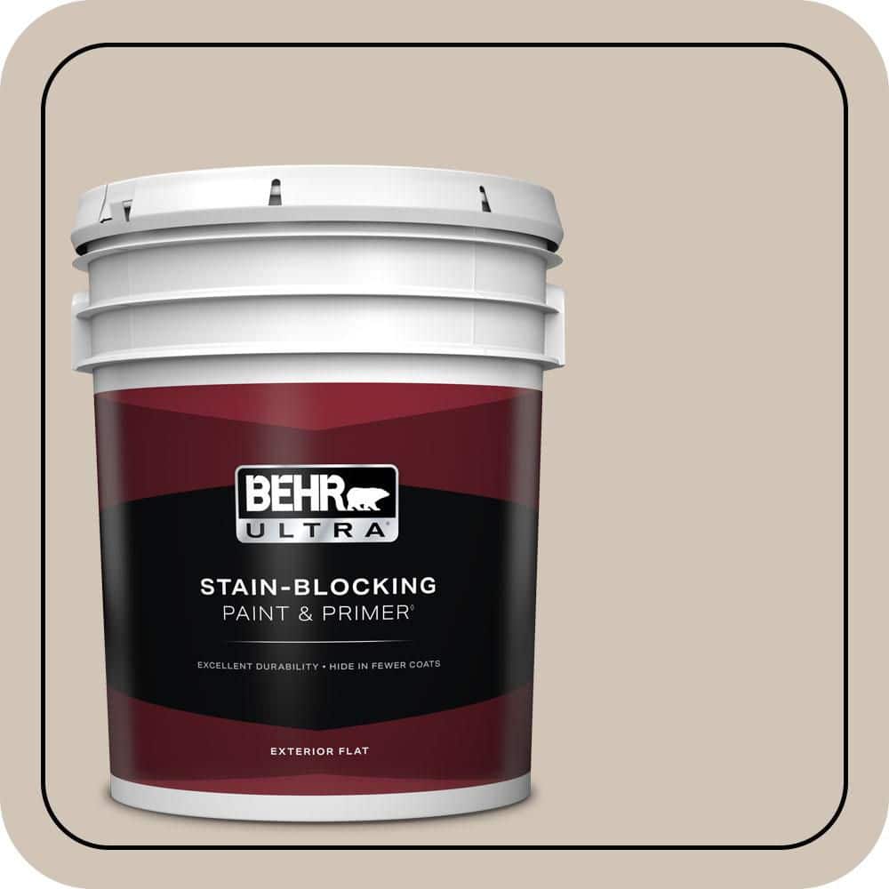 5 gal. #PWN-70 Indulgent Mocha Flat Exterior Paint & Primer price history on PriceWatchPro