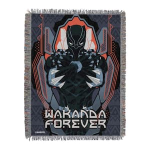 Black Panther, Panther Brave - Tapestry Throw Blanket