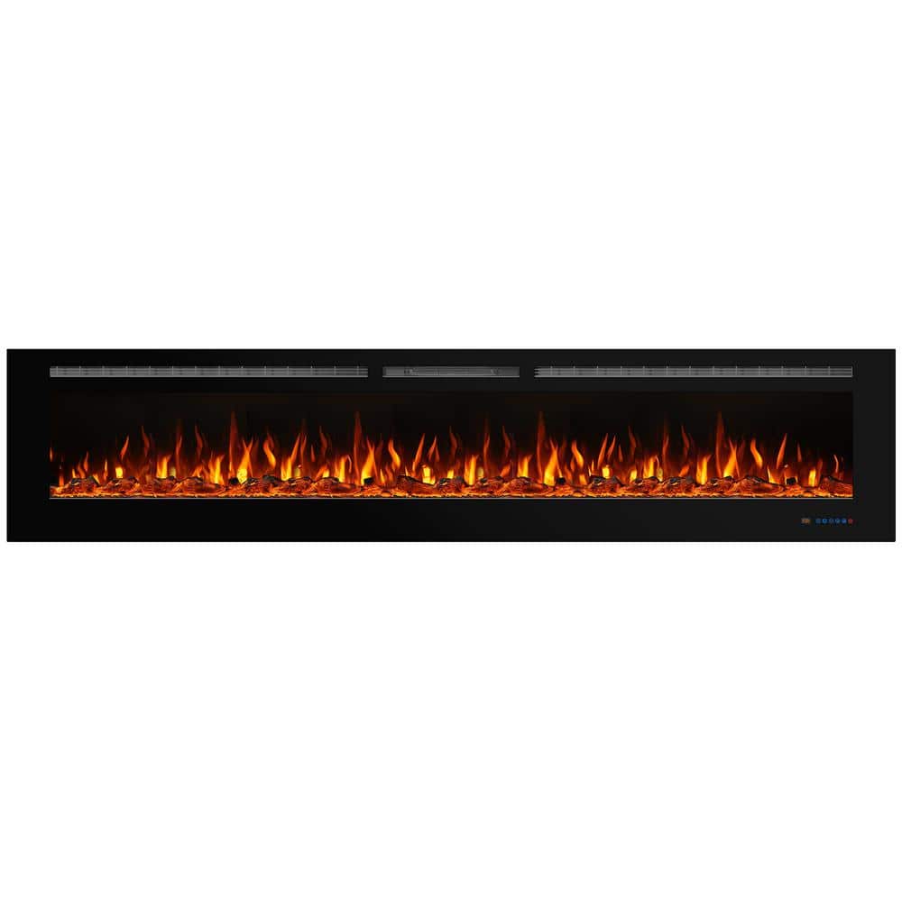 100 in. Electric Fireplace Insert with Remote and Log Crystal, Black price history on PriceWatchPro