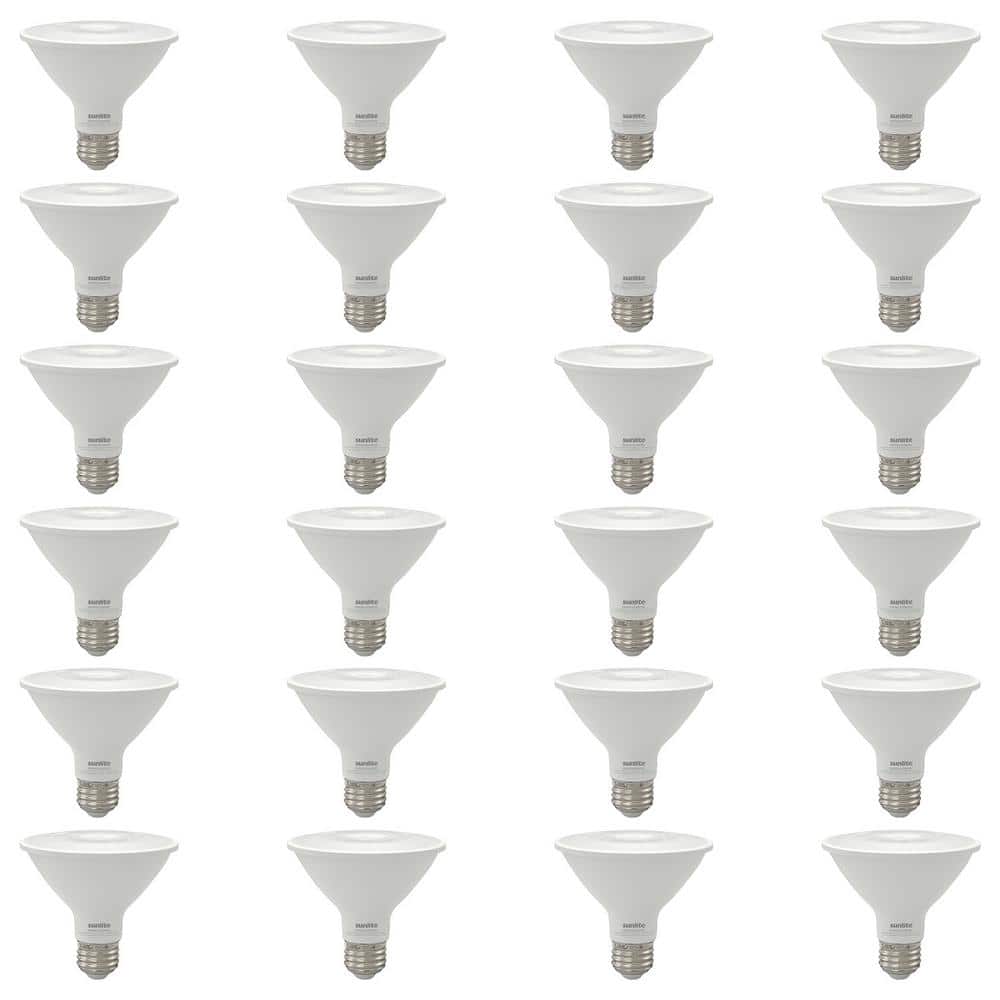 75-Watt Equivalent PAR30 Dimmable Floodlight ENERGY STAR E26 Base LED Light Bulb, Daylight 5000K (24-Pack) price history on PriceWatchPro