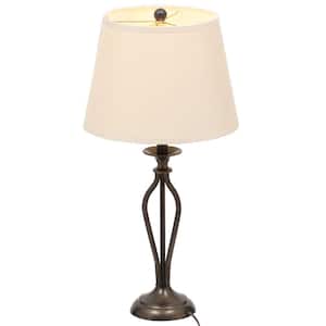 T20-Rhodes 28 in. Bronze Table Lamp