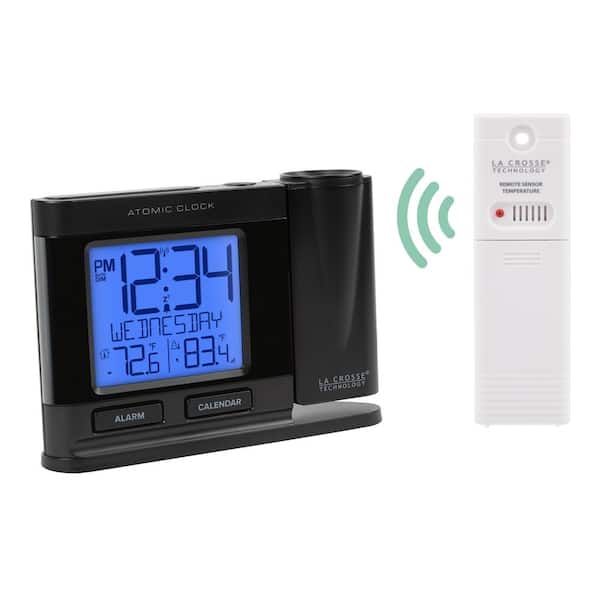 La Crosse Technology Black Atomic, La Crosse Technology Projection Alarm Clock