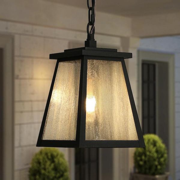 かなでものBlack Alumi Shade Pendant Light Smeike Outdoor Pendant Light, 23.6