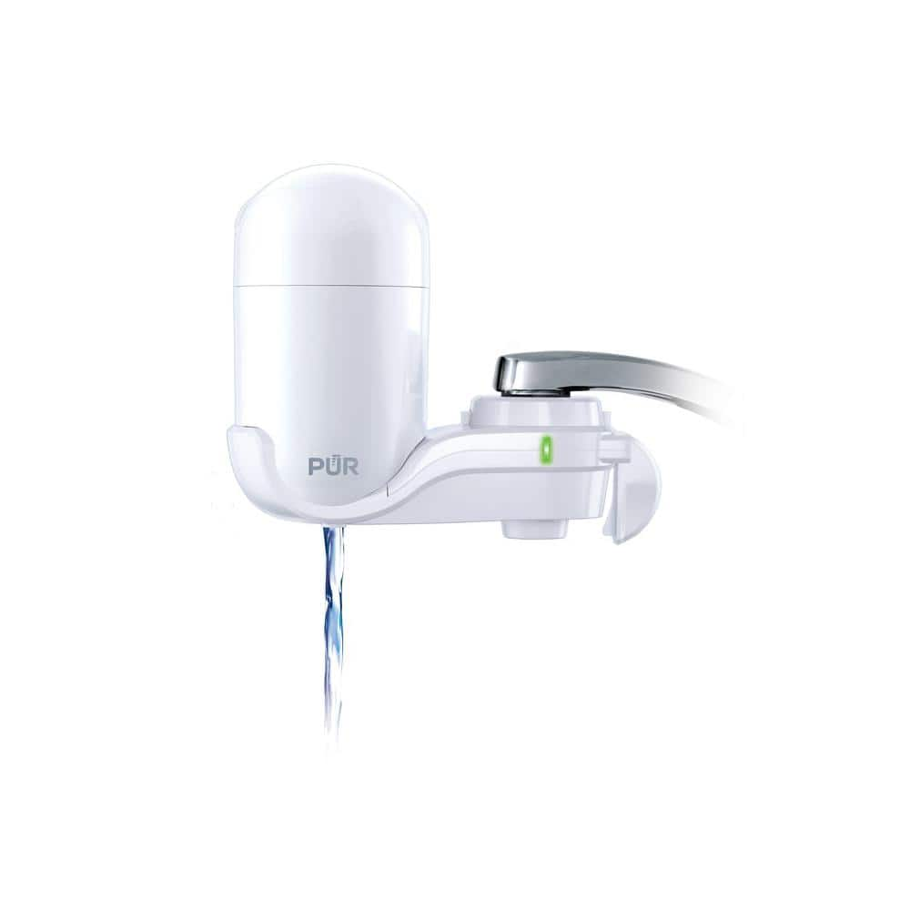 PUR Faucet Mount Filtration System, White