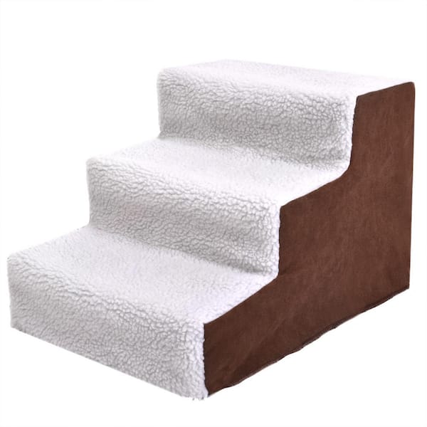 white pet steps