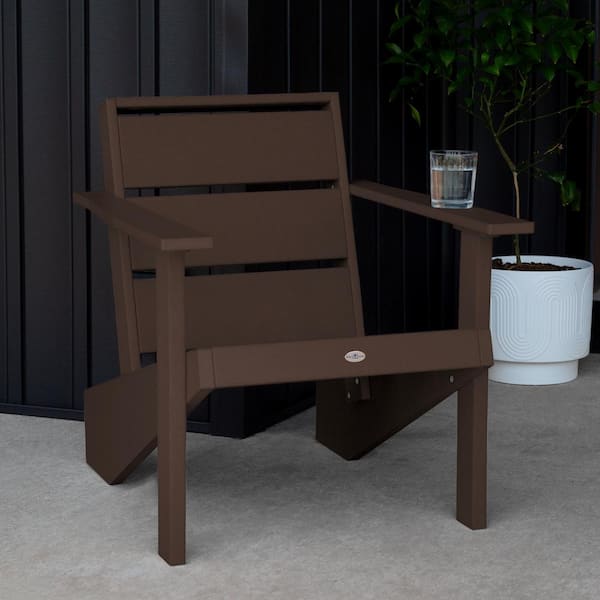 Highwood Haven Modern Mangrove Brown Adirondack Chair Set of 1