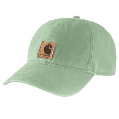 MEN'S OFA SOFT GREEN COTTON CANVAS CAP