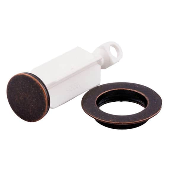 MOEN 1.31 in. Metal Drain Plug and Seat in Bronze