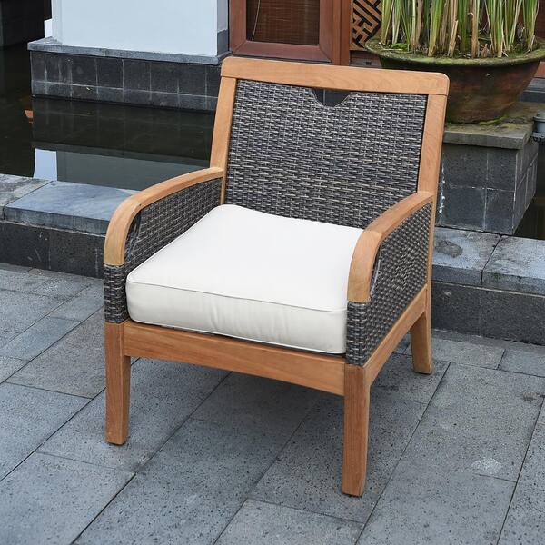 palma outdoor rattan lounge chair