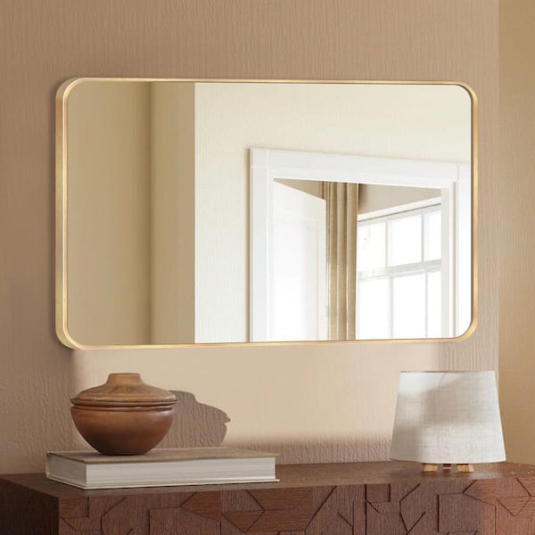 green emerald velvet dress Amazon.com: Besdomus Gold Scalloped Mirror for Dresser: 35"x26" Modern  Wooden Mantel Mirror - Minimalist Decorative Wall Mirrors for Vanity/Bedroom/Fireplace/Entryway