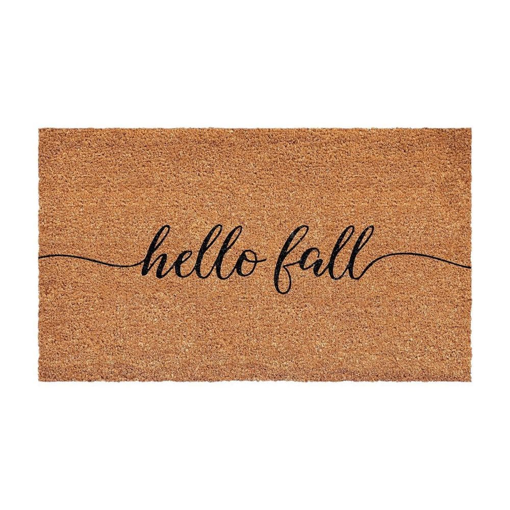 Multi-Colored 36 in. x 24 in. Coir Outdoor Door Mat price history on PriceWatchPro