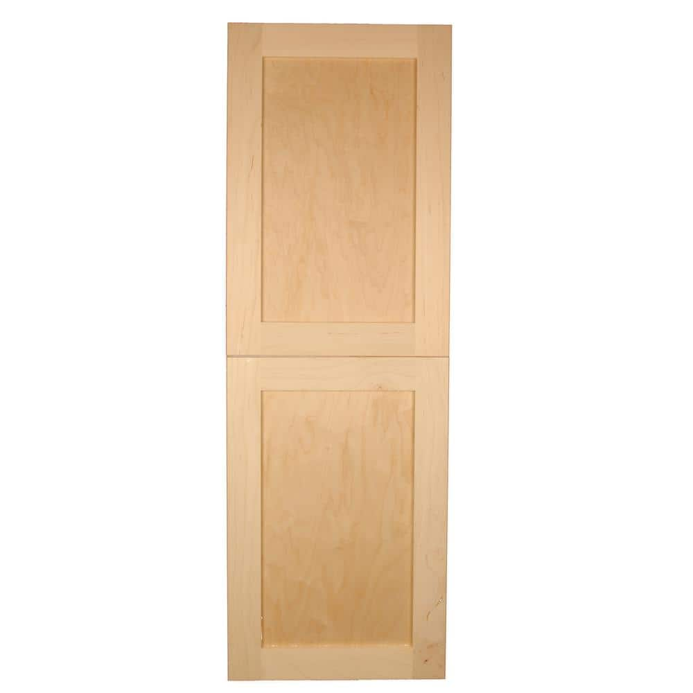 WG Wood Products Fieldstone Shaker Style Frameless 15.5 in. W x 47 in ...