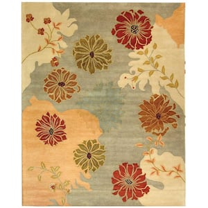 Metro Multi 5 ft. x 8 ft. Floral Area Rug