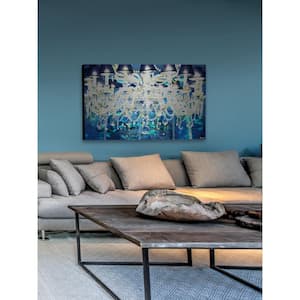 40 in. H x 60 in. W "Royal Blue" by Marmont Hill Printed Brushed Aluminum Wall Art