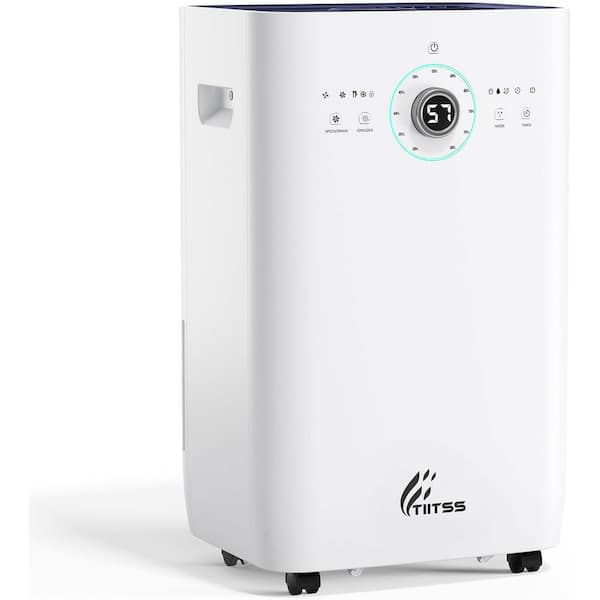 Atemomen 150 pt. 8,500 Sq. Ft. Quiet Commercial Dehumidifier in. White for Home, with Built-in Pump, Auto Defrost, Clothes Dry