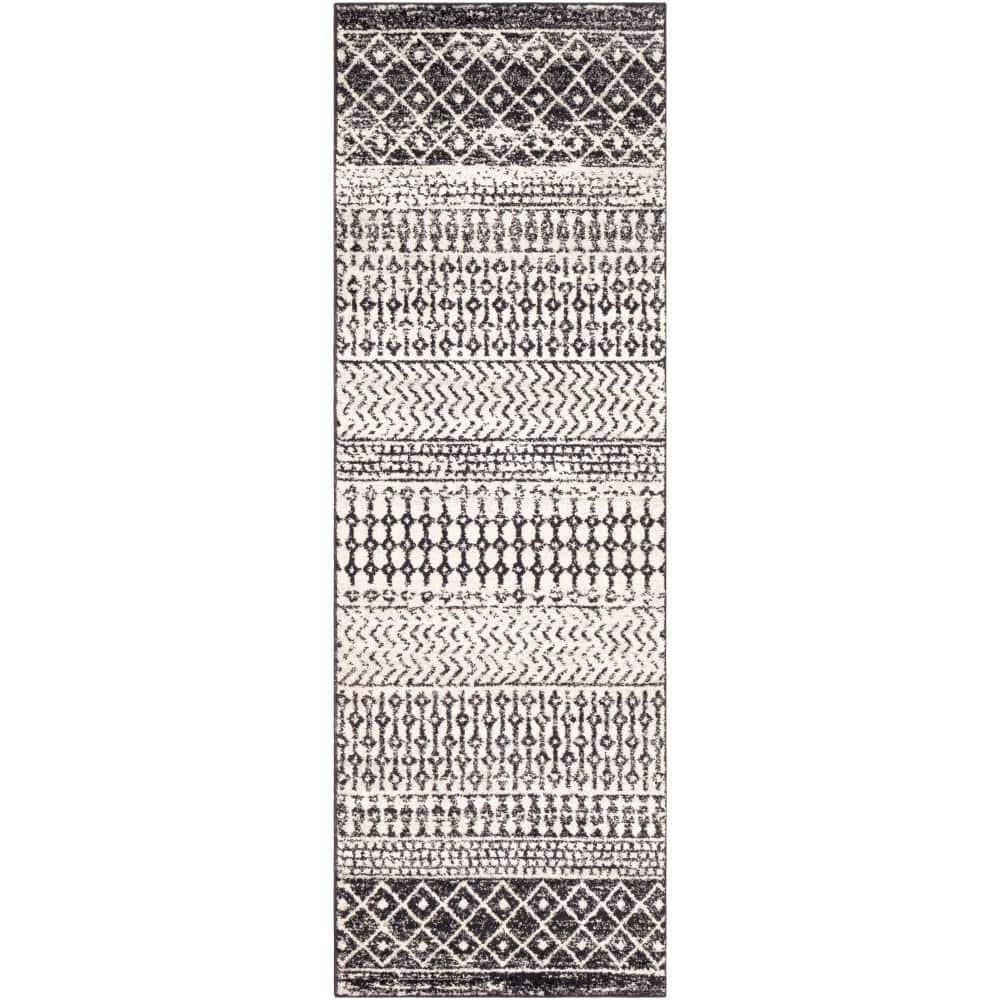 Linen Stripe Rug, 2.6' x 7' | Serena & Lily